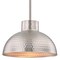 Westinghouse Pendant 60W Mini Ma-Lighte Hammered, Brushed Nickel Dome Shade 6309600 - alternate 3